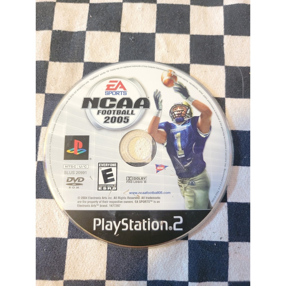 NCAA Football 2005 PS2 PlayStation 2 Game Disc Only Tested Working